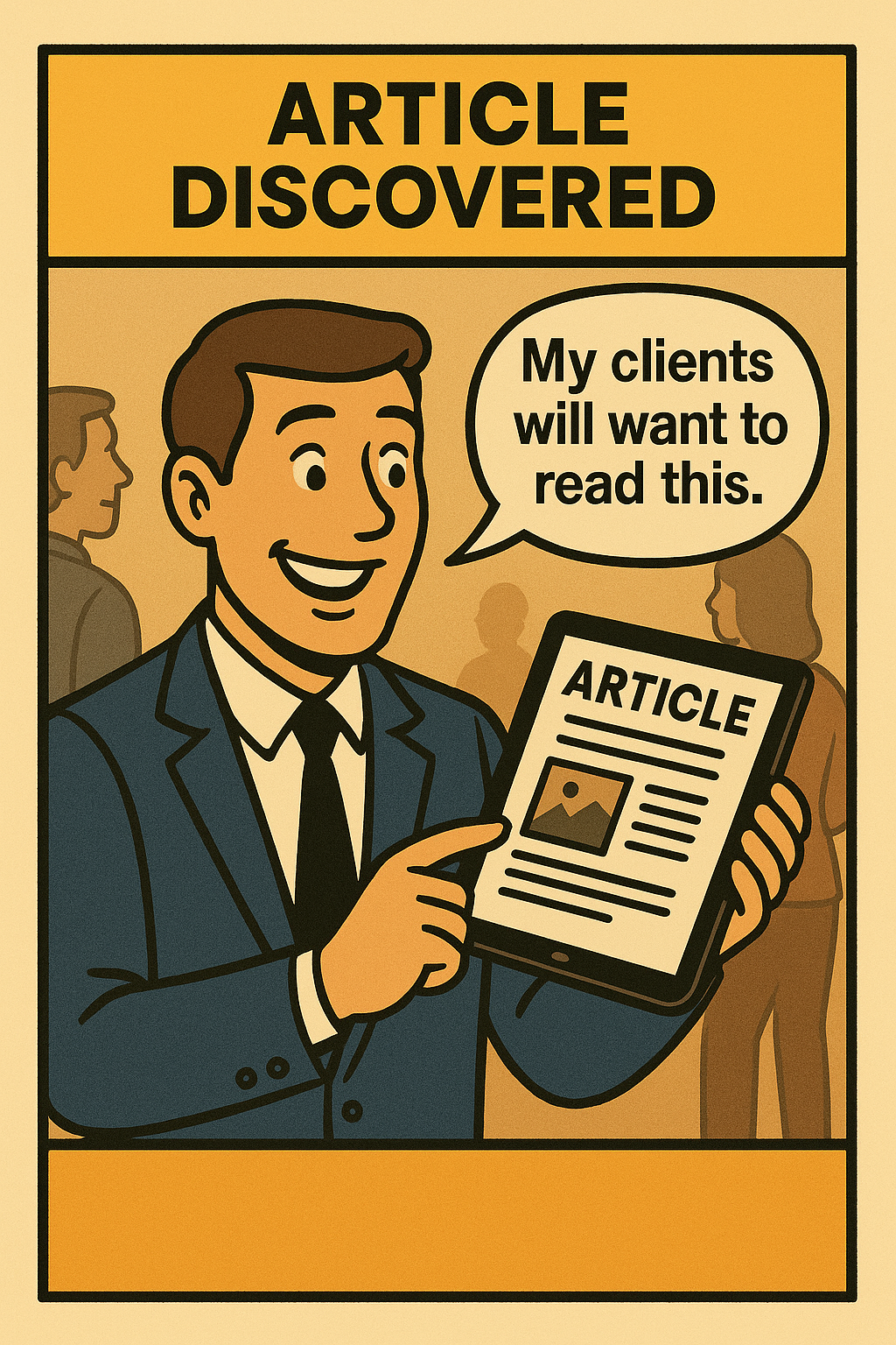 Panel 1: Idea - My clients need to see this content